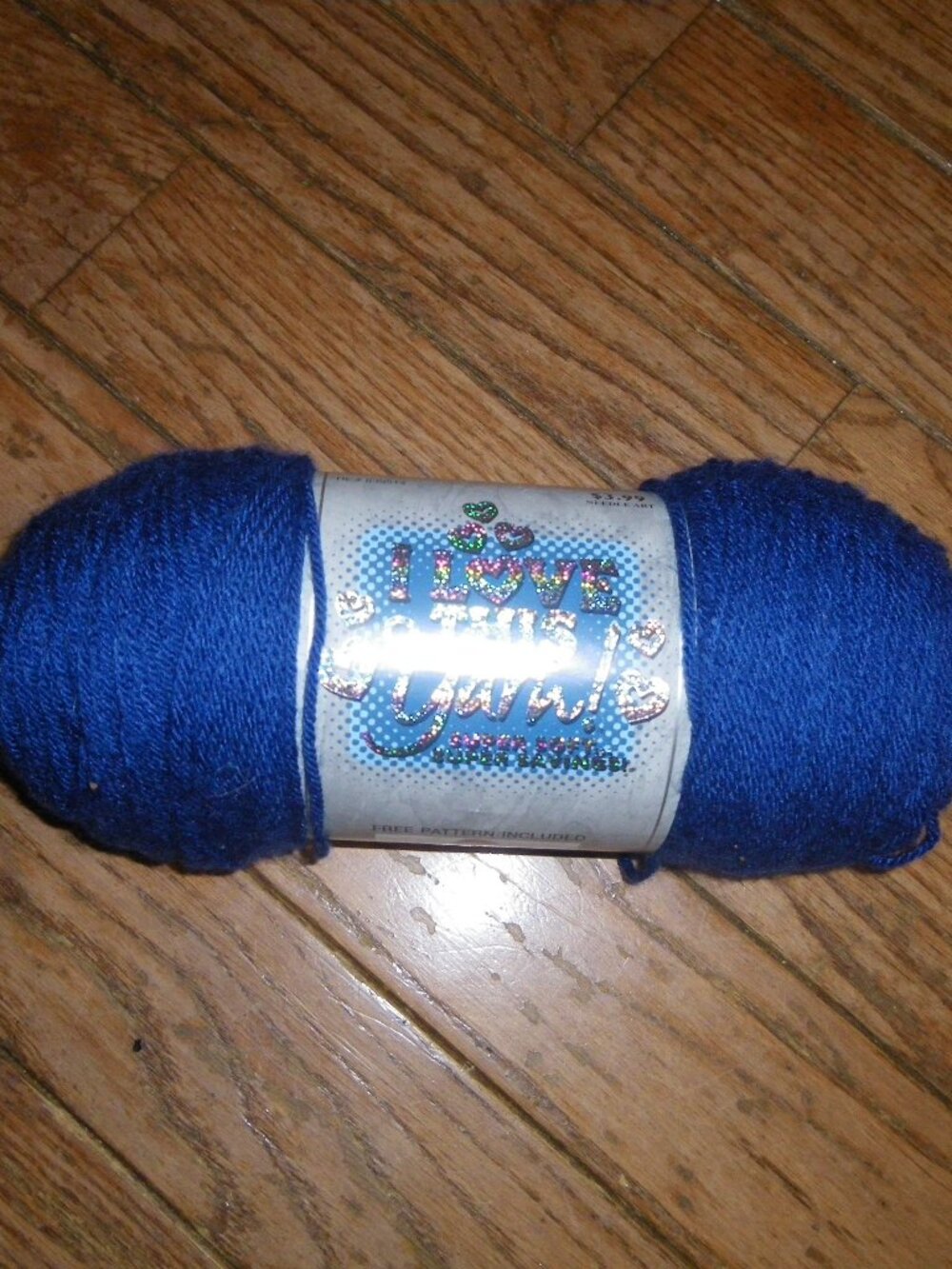 1 Skein I Love This Yarn! – Color Royal – 355 yds.